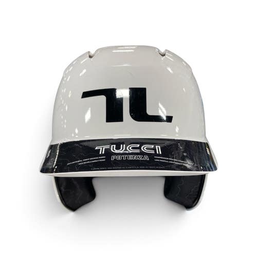 Used TUCCI Batting Helmet No Mask White XS/S 11735-S000371035