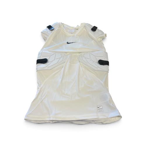 Used Nike COMP SHIRT FB Top Adult White LG 11735-S000371036