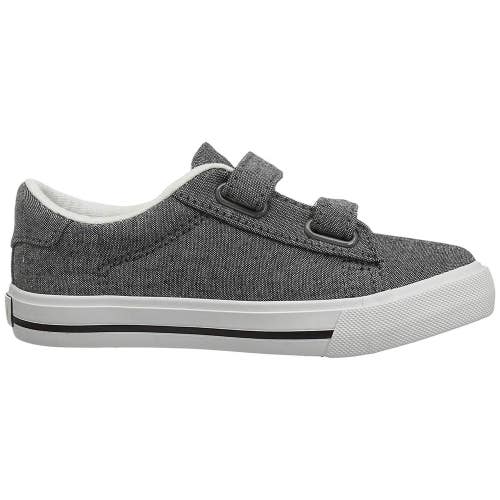 Polo Ralph Lauren Easten EZ Sneakers Kids 4.5 Gray Comfort Casual Shoes RHS4767