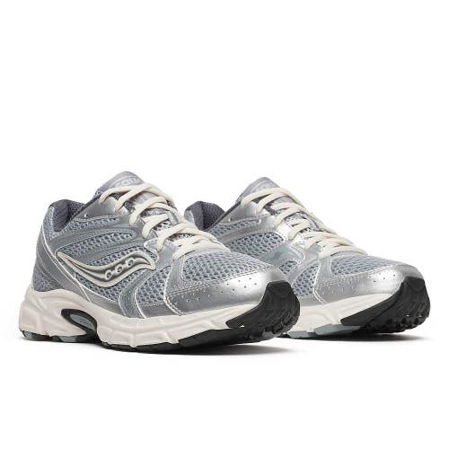 Saucony Grid Ride Millennium S60812-8 Womens Silver Cream Lifestyle Shoes TF8759