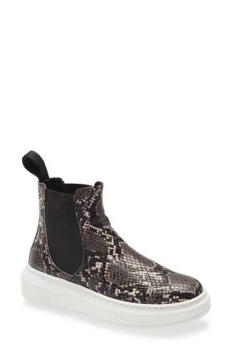 Cordani Preston G2182 Womens 4.5 Boot Multi Embossed Leather Snake Boot JOBB2041
