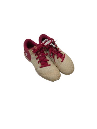 Used Under Armour BB/SB Cleats Pink Junior 02 11443-S000209911