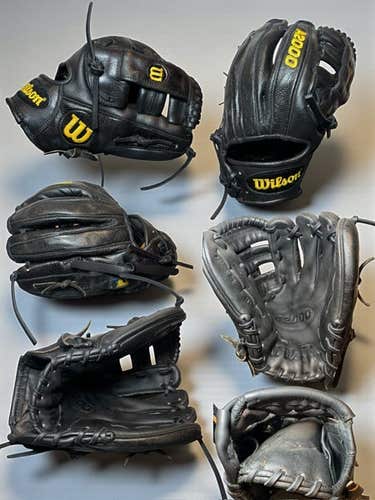 Wilson A2000 RH Infield Baseball Glove 11.5" (Used)