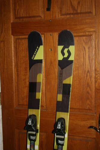 Scott 95 Twin Tip 165 cm All Mountain Skis With Tyrolia Adjustable Bindings
