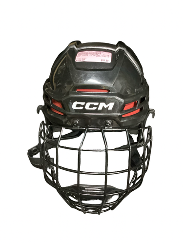 Used CCM TACKS 70 Helmet Cage Combo Black SM 11613-S000192207