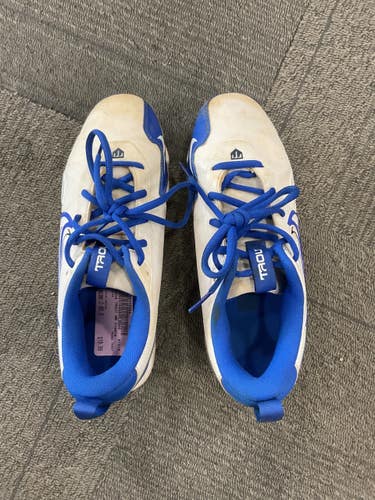 Used Nike TROUT BB/SB Cleats White Junior 05.5 11614-S000246493