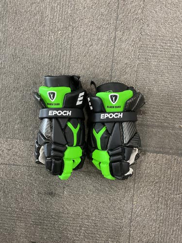 Used Epoch INTEGRA Lacrosse Gloves Mens Black 13" 11614-S000246464