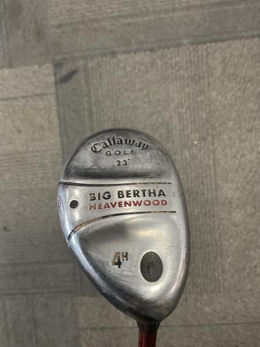 Used Callaway BIG BERTHA HEAVENWOOD Mens Hybrid Club RH 4 Hybrid 11614-S000246451