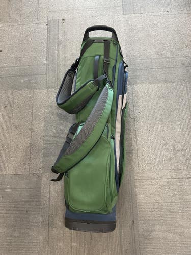 Used Ping HOOFER Mens Stand Bag Green And Royal Blue 11614-S000246407