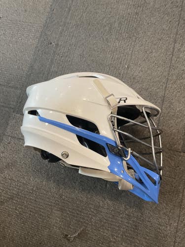 Used Cascade R HELMET Lacrosse Helmet White One Size 11614-S000246389