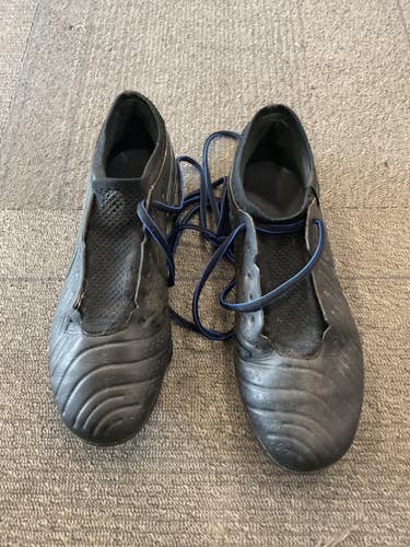 Used Nike TIEMPO CLEATS Soccer Cleats Black Senior 7.5 11614-S000246379