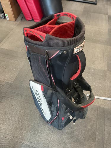 Used Titleist STAND BAG Mens Stand Bag Red 11614-S000246372