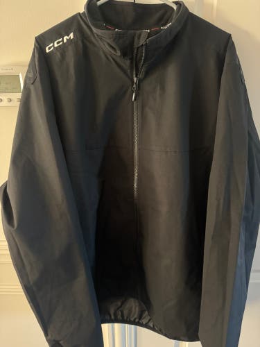 CCM Lightweight Rink Suit Jacket Black Men's XXL (New)