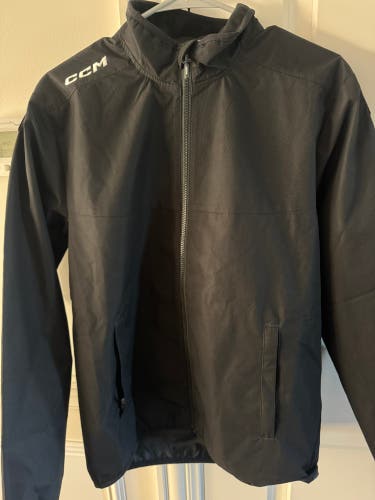 CCM Lightweight Rink Suit Jacket Black Men's Small(New)