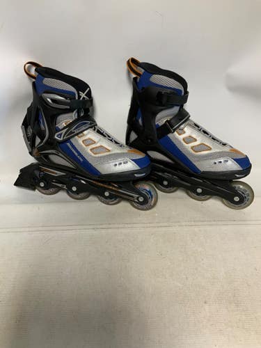 Used Rollerblade SPIRIT BLADE Senior Roller Quad Skates Royal Blue Senior 9 11823-S000042685