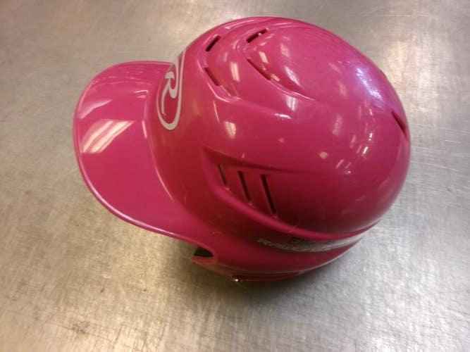 Used Rawlings HELMET Batting Helmet No Mask Pink MD 11339-S000208186