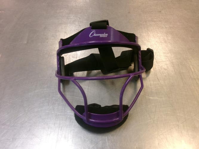 Used Champion Sports FIELDERS MASK BB/SB Fielders Mask Purple MD 11339-S000208183