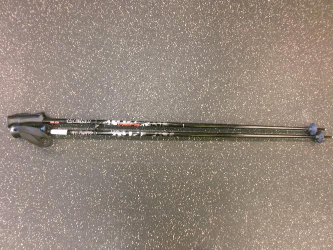 Used LEKI Mens DH Ski Pole Black 125 cm / 50 in 11339-S000208176