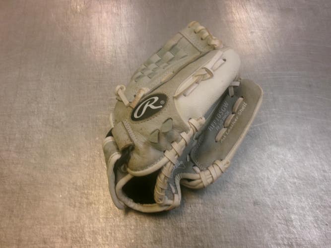 Used Rawlings HIGHLIGHT SERIES BB/SB Glove RH Throw Grey 10 1/2" 11339-S000208143