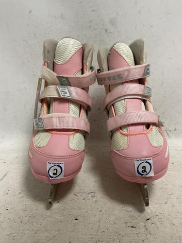 Used Jackson SOFTEC Girls Softboot Skate Pink Junior 02 11855-S000212090