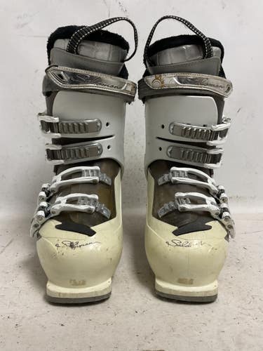 Used Salomon DIVINE 770 Womens DH Ski Boot Almond 255 MP - M07.5 - W08.5 11855-S000212065