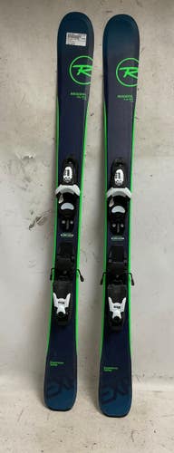 Used Rossignol EXP PRO Boys DH Ski/Binding Navy Blue 116 cm 11855-S000212062