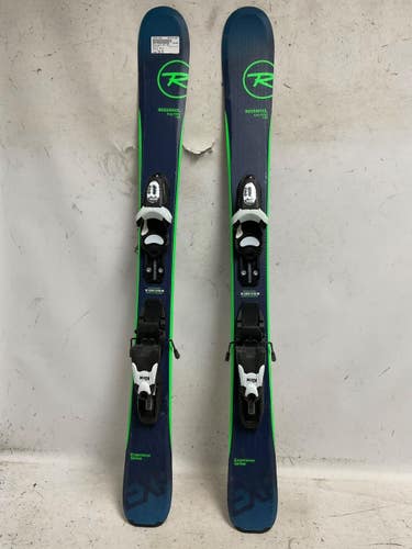 Used Rossignol EXP PRO Boys DH Ski/Binding Navy Blue 104 cm 11855-S000212063