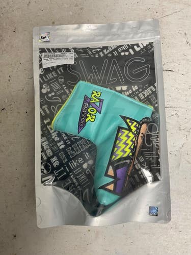 Used SWAG WWE RAZOR RAMON BLADE COVER Golf Accessory Turquoise 11855-S000212025