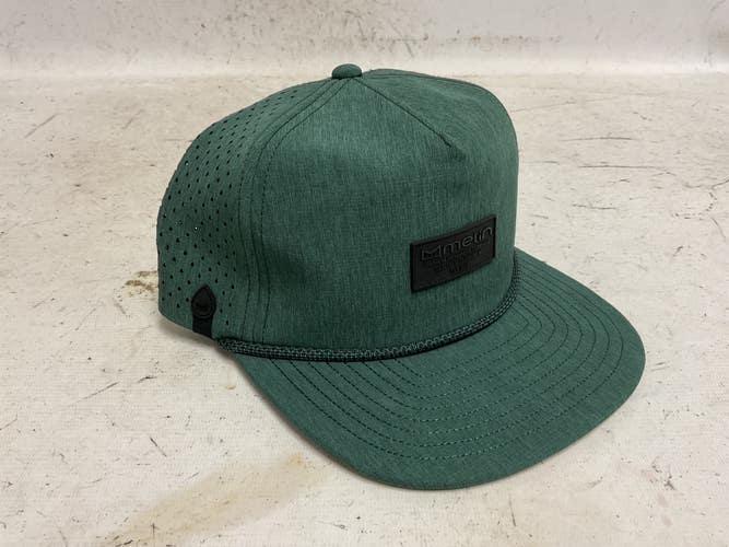 Used MELIN HYDRO CORONADO BRIN LINKS GOLF HAT Golf Accessory Green 11855-S000212011