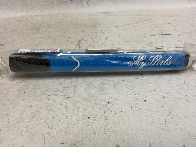Used MY GIRLS PUTTER GRIP Golf Accessory Black And Carolina Blue 11855-S000211999