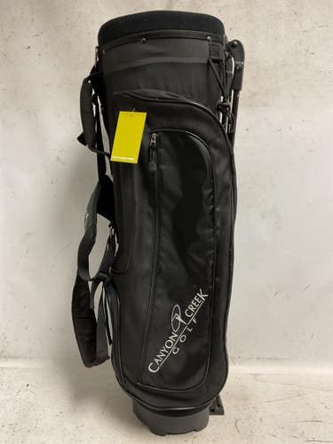 Used CONWAY GOLF Mens Stand Bag Black 11855-S000211992