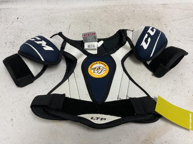 Used CCM LTP LITTLE PREDS Junior Shoulder Pads SM 11855-S000211942