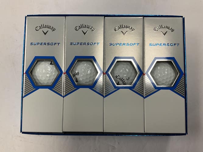 Used Callaway SUPERSOFT 12PK 12 Pack - Golf Balls 11855-S000211904