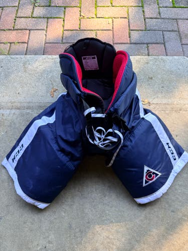 CCM Pro Stock HP45X Hockey Pants- Colorado Avalanche Third Jersey