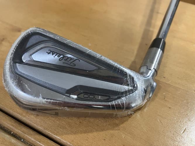 New Titleist T100 7-Iron, Extra Stiff Flex Steel, Authentic, Demo/Fitting, Lefty