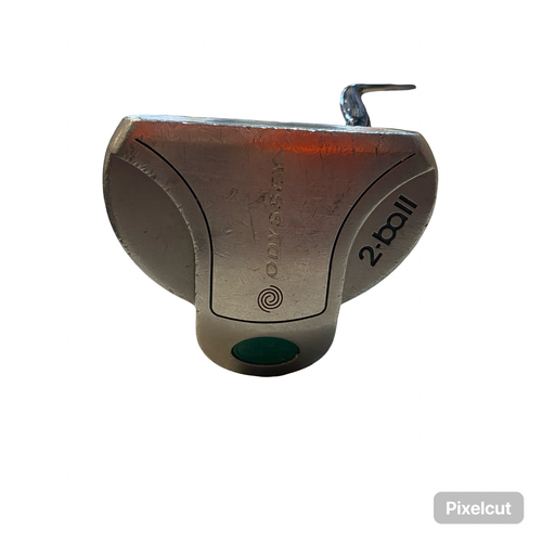 Used Odyssey 2-BALL WHITE STEEL Mens Putter RH 11706-S000389875