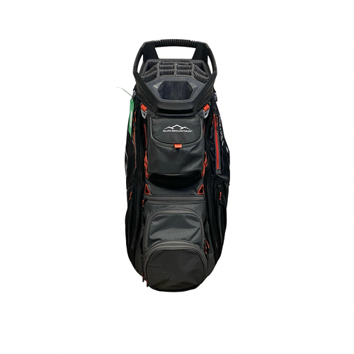 Used Sun Mountain C130 BLACK AND GRAY Mens Cart Bag Black 11706-S000389986