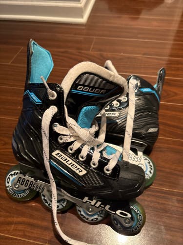 Bauer RSX Inline Skates Regular Width Size 2 (Used)