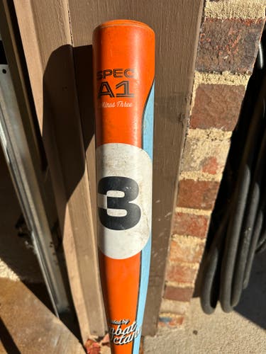 2025 Combat MFG Spec A1 Alloy BBCOR Certified Bat (-3) 33" (Used)
