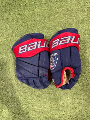 Bauer Vapor Team Pro Gloves | 11" | Ohio Jr. Blue Jackets