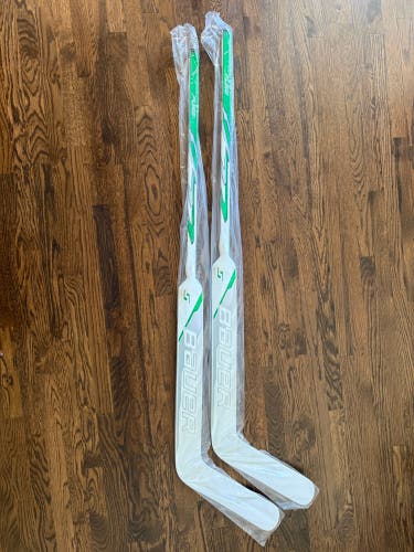 Custom Bauer Fuse Pro-Stock Goalie Stick 25" Paddle Pro Stock (New) - P31C - 2 Pack