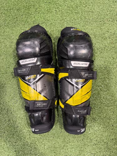 Bauer Supreme Ultrasonic Shin Pads | 10" Youth