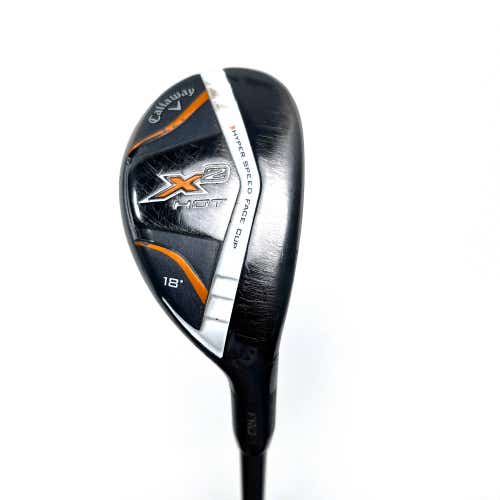 Callaway X2 Hot Pro 2 Hybrid 18* 65g Stiff Graphite Mens RH