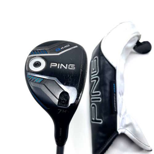 Ping G440 7 Hybrid 34* Alta Quick 35g Senior Graphite Mens RH HC