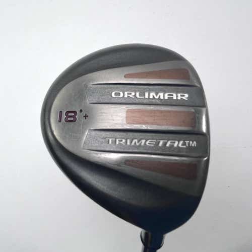 Orlimar Trimetal 5 Fairway Wood 18+* HTD CBR Regular Graphite Mens RH