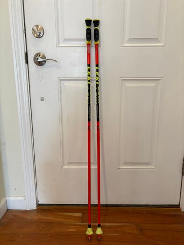 44in (110cm) Leki Racing World Cup Lite SL Ski Poles (Used)