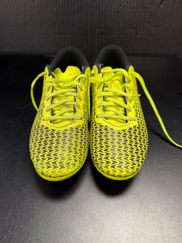 Used Under Armour Soccer Cleats Black And Yellow Junior 03 11849-S000045639