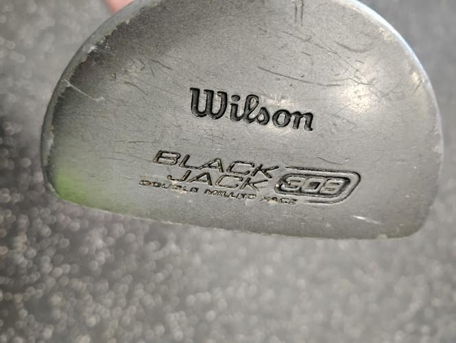 Used Wilson BLACK JACK 308 Mens Putter RH 11849-S000045638