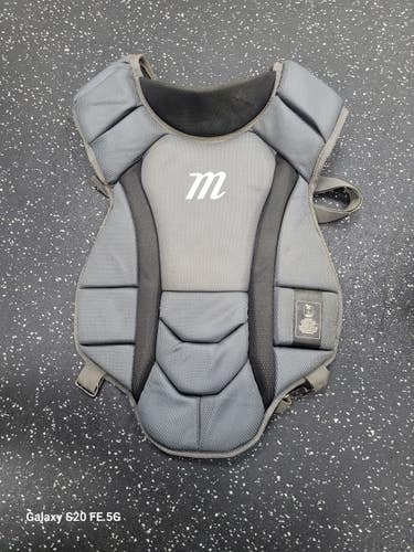 Used Marucci CATCHERS Catchers Chest Protector Grey Intermed 11849-S000045472