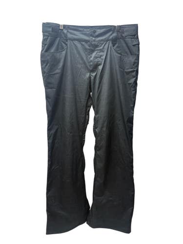 Used Quiksilver Snow Pants M Black LG 11835-C000214052